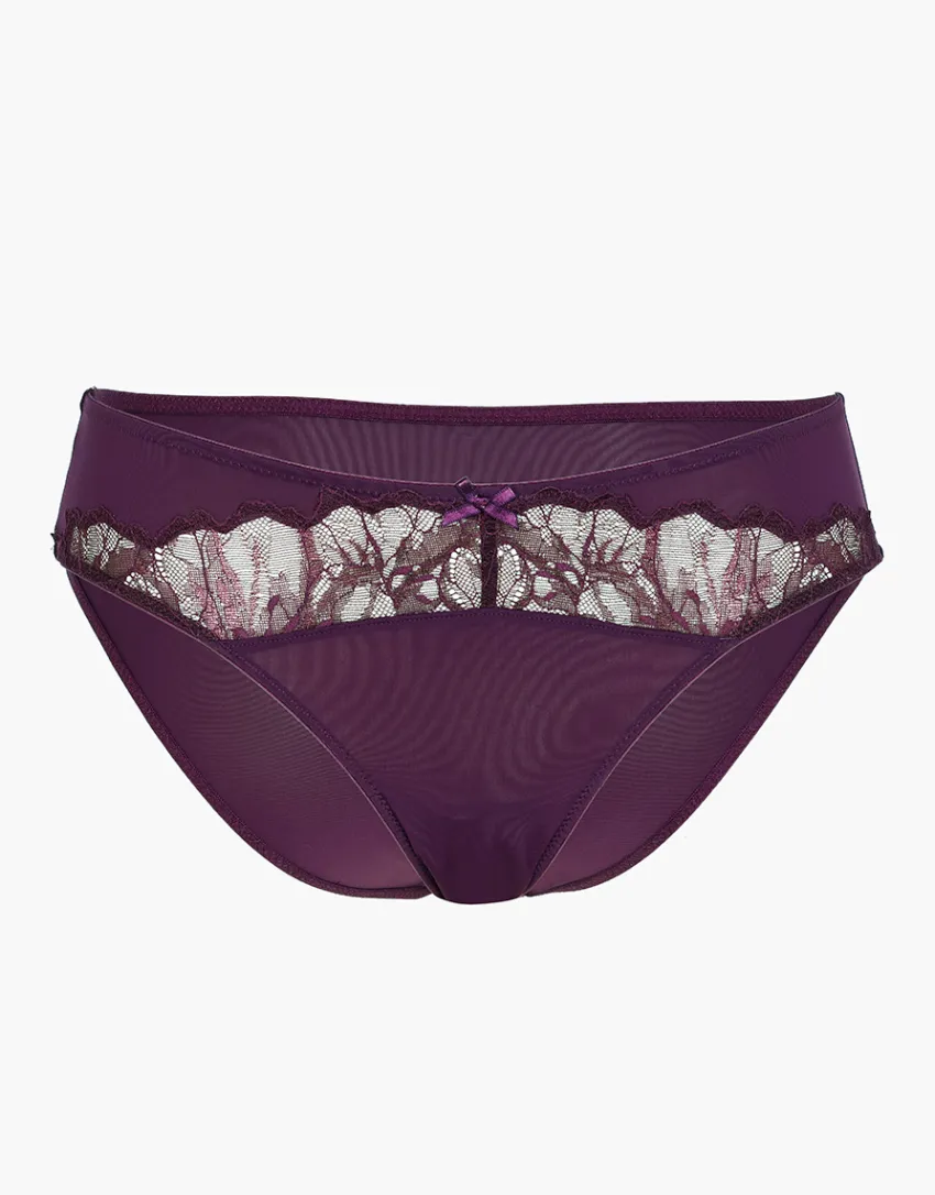 Donna LOVABLE Slip-Slip Midi Graceful Lace in pizzo e microfibra, REF# L0DKA
