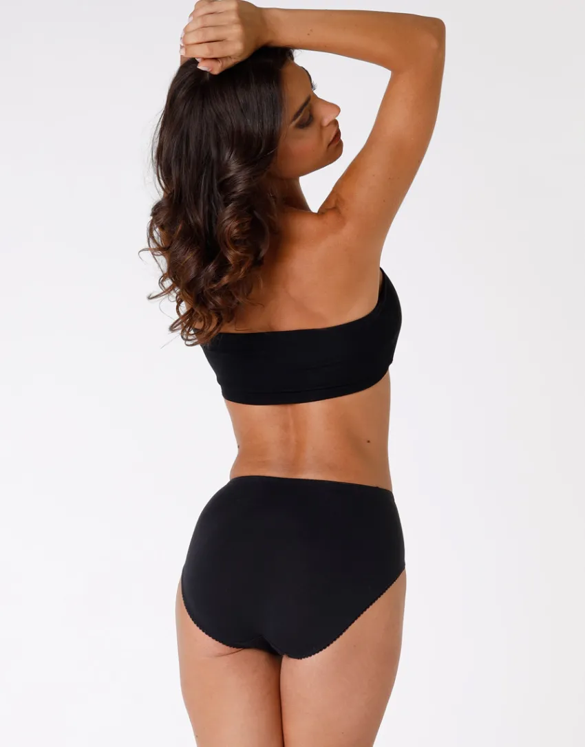 Donna LOVABLE Slip-Slip midi Lovely Charme in cotone elasticizzato con pizzoREF# 0035