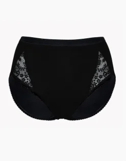 Donna LOVABLE Slip-Slip midi Lovely Charme in cotone elasticizzato con pizzoREF# 0035