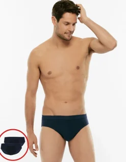 Uomo LOVABLE Multipack|Slip-Slip mini BiPack Cotton Stretch in cotone elasticizzato, REF# L05XR