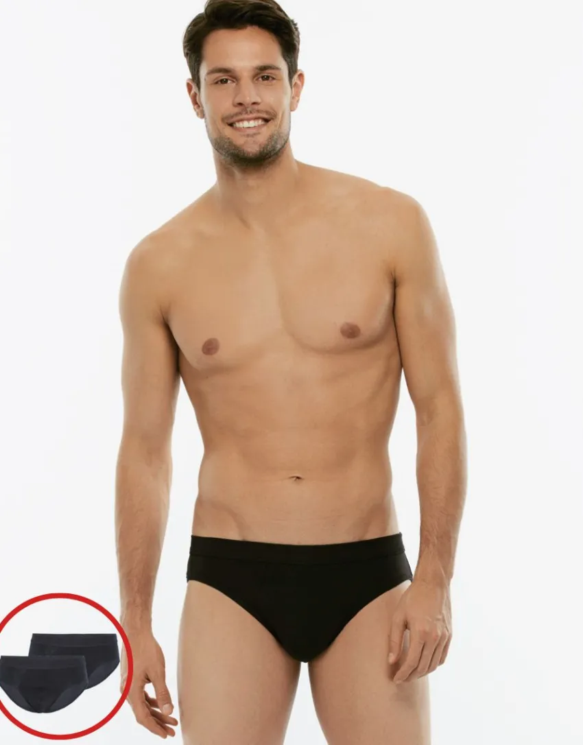 Uomo LOVABLE Multipack|Slip-Slip mini BiPack Cotton Stretch in cotone elasticizzato, REF# L05XR
