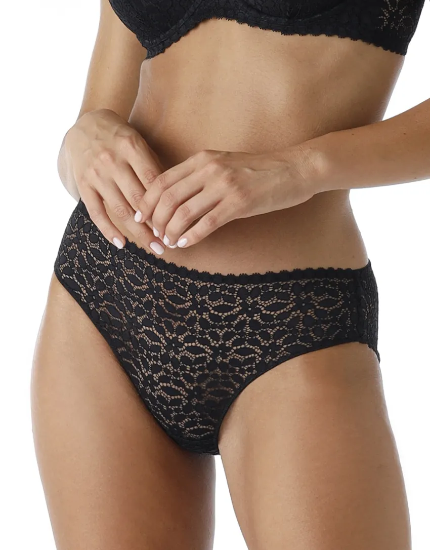 Donna LOVABLE Slip-Slip Value Elegance in pizzo elastico, REF# L0DFW