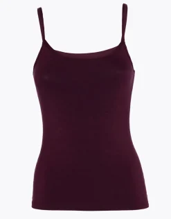 Donna LOVABLE Top E Smanicati-Top Basic Soul in viscosa, REF# L7012