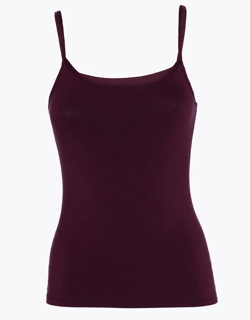Donna LOVABLE Top E Smanicati-Top Basic Soul in viscosa, REF# L7012