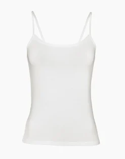 Donna LOVABLE Top E Smanicati-Top Basic Soul liscio in viscosaREF# 7012