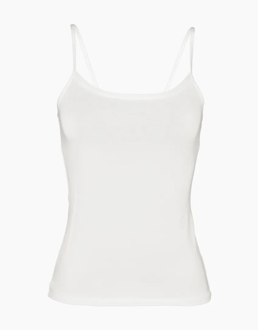 Donna LOVABLE Top E Smanicati-Top Basic Soul liscio in microfibraREF# 7023