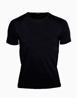 Uomo LOVABLE T-Shirt-T-shirt girocollo 100% cotone Pure Cotton, REF# 05XO