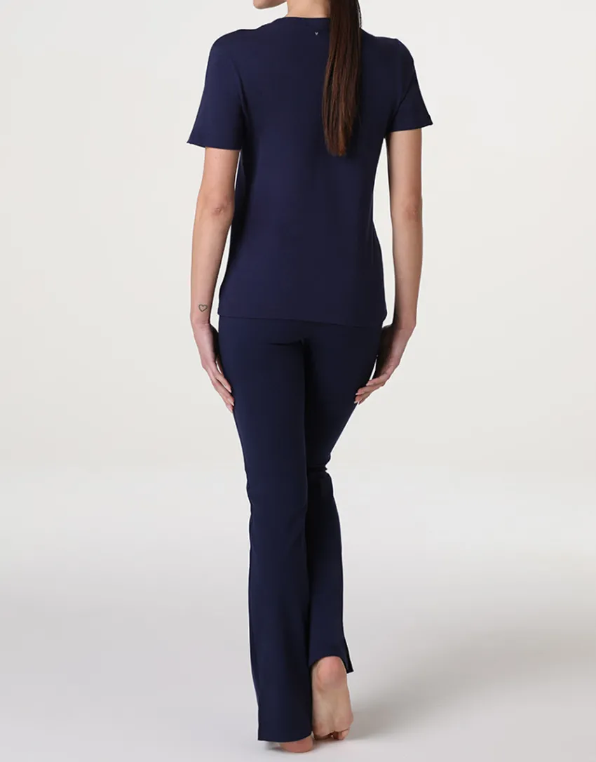 Donna LOVABLE Sport|Top E Smanicati-T-Shirt Girocollo Active Comfort Termoregolante, REF# LLDWS