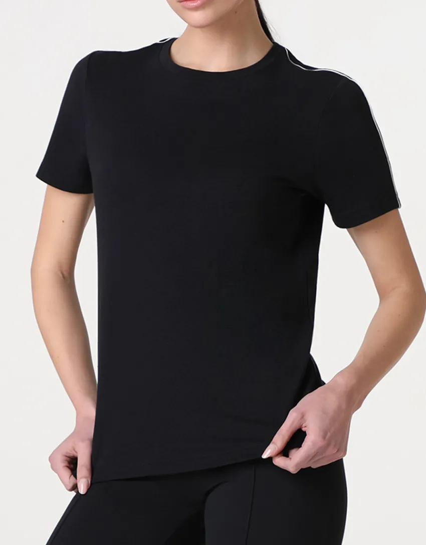Donna LOVABLE Sport|Top E Smanicati-T-Shirt Girocollo Active Comfort Termoregolante, REF# LLDWS