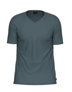 Uomo LOVABLE T-Shirt-T-Shirt Scollo a V Rephined Cotton Modal, geREF# L0DLB