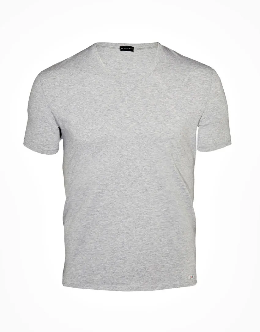 Uomo LOVABLE T-Shirt-T-Shirt uomo con scollo a V profondo Supima Premium Cotton, ngeREF# L8439
