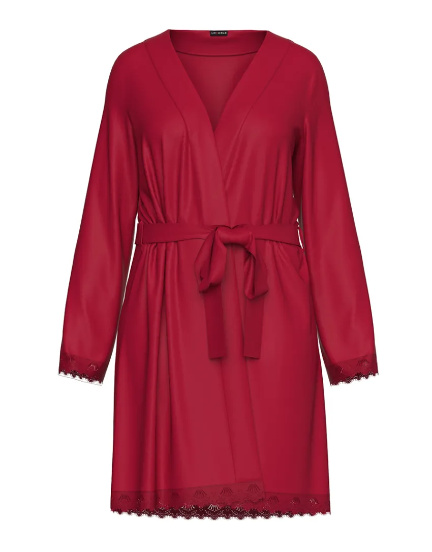 Donna LOVABLE Vestaglie E Kimono-Vestaglia Elegant Modal, REF# L0EHO