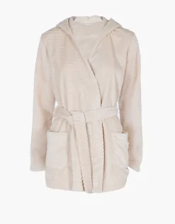Donna LOVABLE Homewear|Vestaglie E Kimono-Vestaglia in Pelliccetta Jacquard, REF# L0E9L