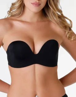Donna LOVABLE Balconcino|Imbottiti-WONDERBRA Reggiseno Push-Up Ultimate Strapeless in microfibra, REF# 3608851127111
